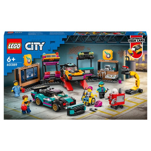 Lego City Custom Car Garage 60389