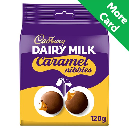 Cadbury Dairy Milk Caramel Nibbles Chocolate Bag