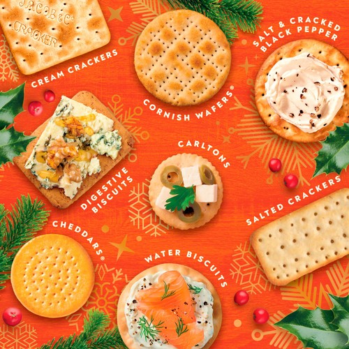 Jacob's Biscuits For Cheese 8 Variety Assortment 300g