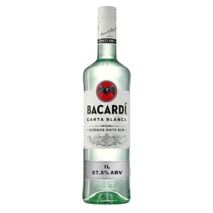 Bacardi Carta Blanca White Rum1L