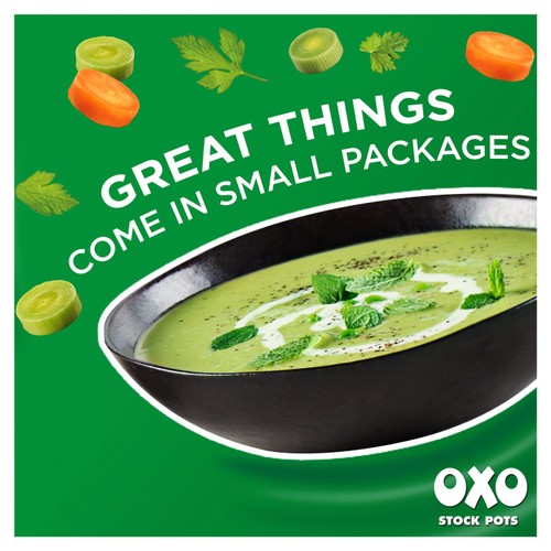 Oxo Stock Pots Garden Vegetable 4 x 20g