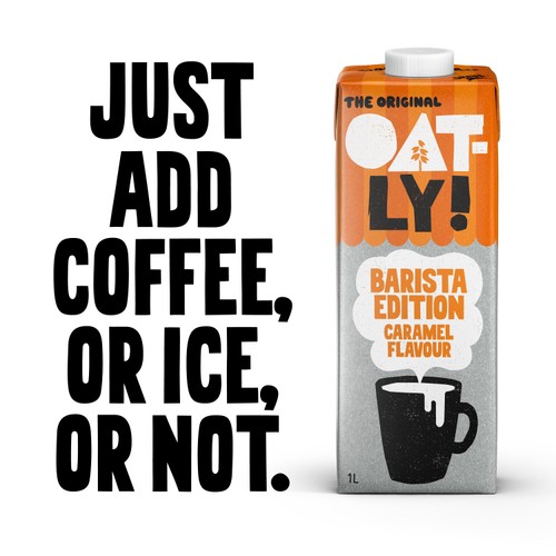 Oatly Barista Edition Caramel Flavour Oat Drink 1l