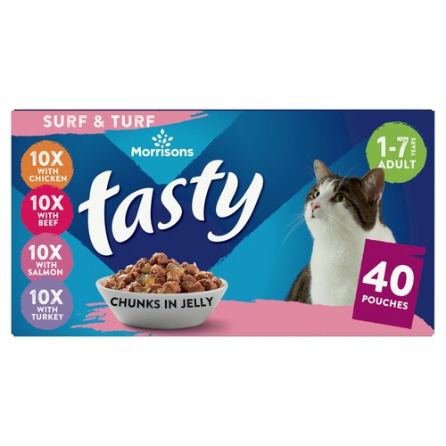 Morrisons mixed jelly cat food