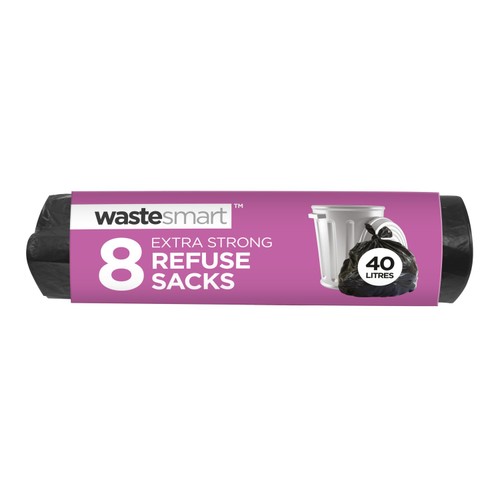 Wastesmart 40L X Strong Refuse Sack