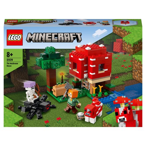 Lego Minecraft The Mushroom House 21179