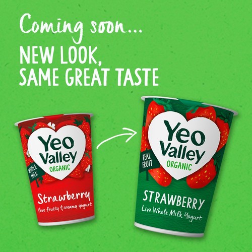 Yeo Valley Organic Strawberry Yogurt