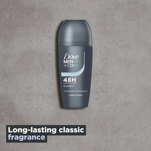 Dove Men Anti-perspirant Deodorant Roll On Classic 50ml