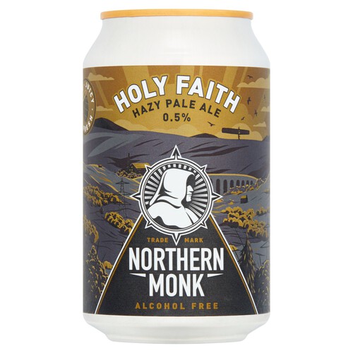 Northern Monk Alcohol Free Holy Faith Hazy Pale Ale 