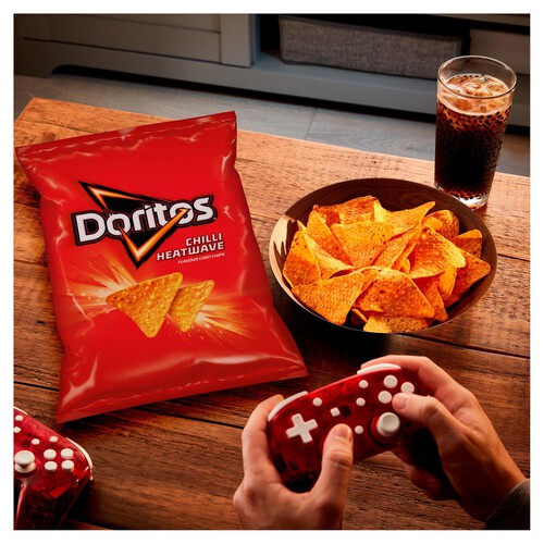 Doritos Chilli Heatwave Sharing Tortilla Chips Crisps 