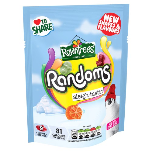 Rowntree'S Randoms Festive Pouch 130G