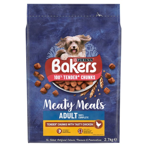 Bakers Meaty Meals Adult Dry Dog Food Chicken Morrisons Online Groceries Offers