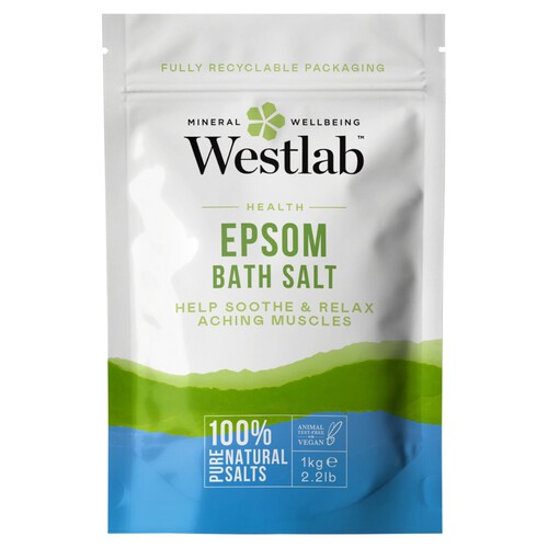 Westlab Pure Mineral Bathing Epsom Salt