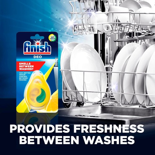 Finish 2 in 1 Lemon & Lime Dishwasher Freshener up to 60 Washes