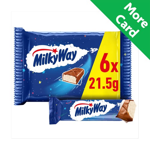 Milky Way Nougat & Milk Chocolate Snack Bars Multipack