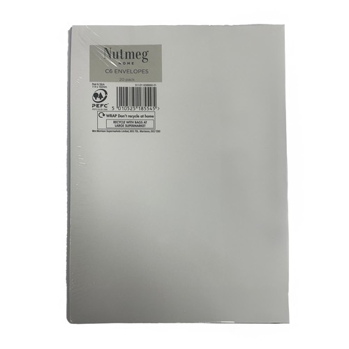 Morrisons c6 envelopes