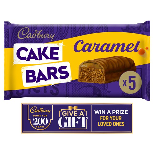 Cadburys Caramel Cake Bars