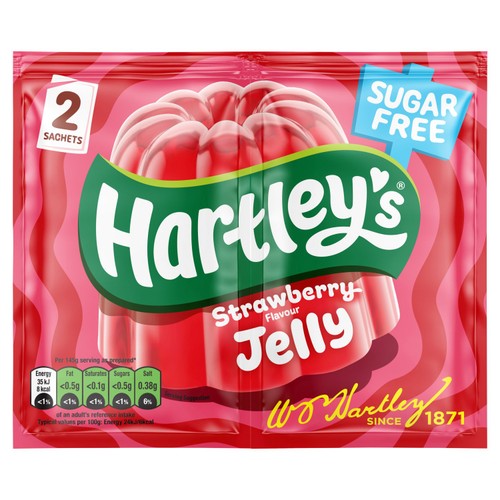 Hartley's Sugar Free Strawberry Flavour Jelly