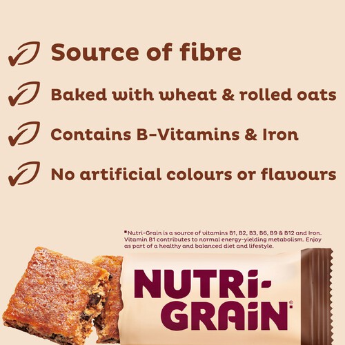 Kellogg's Nutri-Grain Bakes Chocolate Snack Bars 