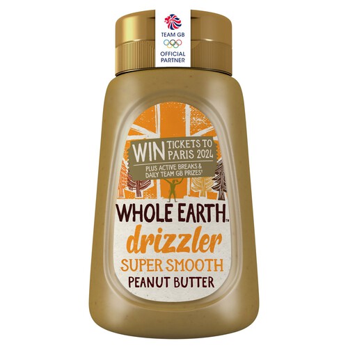 Whole Earth Drizzler Super Smooth Peanut Butter