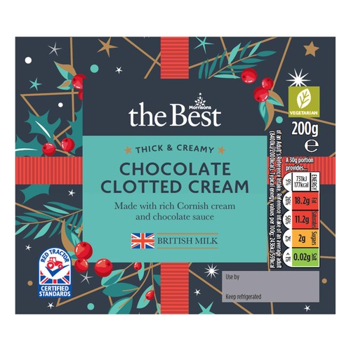 Morrisons The Best Chocolate Clotted Cream 200g