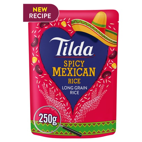 Tilda Microwave Spicy Mexican Basmati Rice