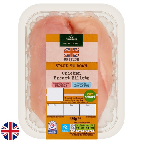 Morrisons british chicken breast fillets