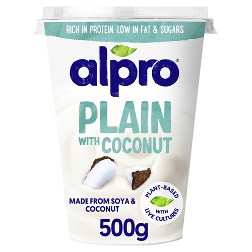 Alpro Plain with Coconut Yoghurt Alternative 