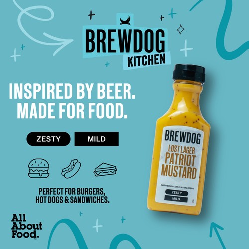BrewDog Lost Lager Patriot Mustard 240ml