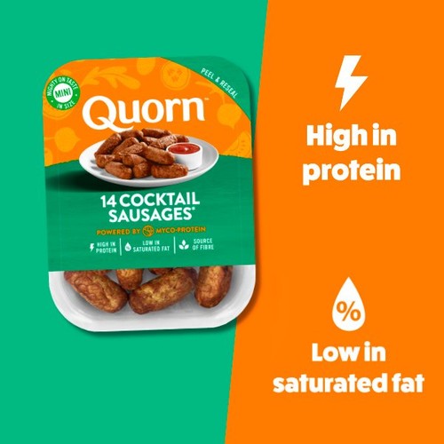 Quorn Vegetarian Cocktail Sausages x14 140g