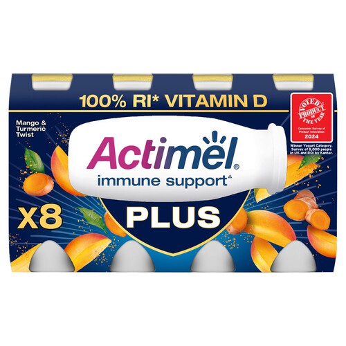 Actimel Plus Mango & Turmeric Twist