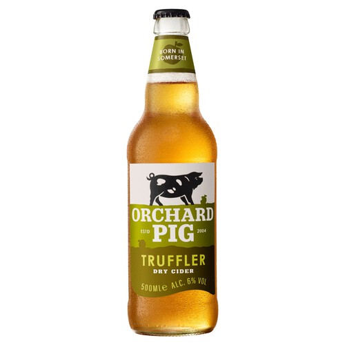 Orchard Pig Truffler Dry Cider Bottle 