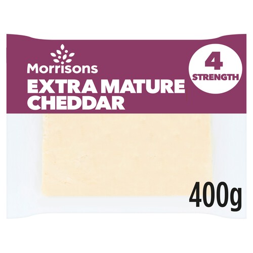 Morrisons Cheese For Farmers Extra Mature Cheddar