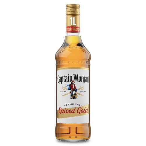 Captain Morgan Spiced Gold Rum Based Spirit Drink   1L