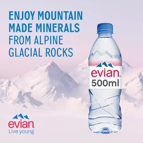 evian Natural Mineral Water