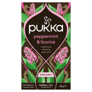 Pukka Organic Elderberry & Echinacea Tea 20 Tea Bags