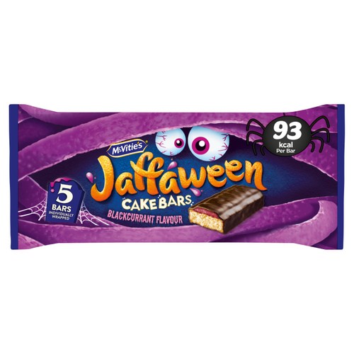 Mcvitie's Jaffaween Blackcurrant Cake Bars