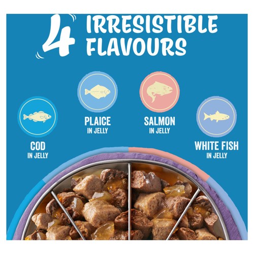 Felix Original Kitten Fish Selection In Jelly Wet Cat Food 