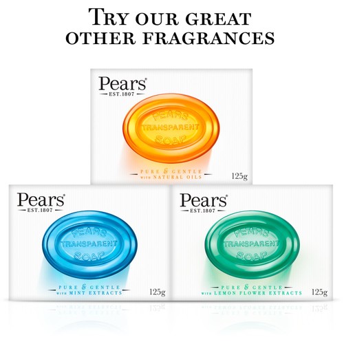 Pears Transparent Soap Bar With Natural Oils 