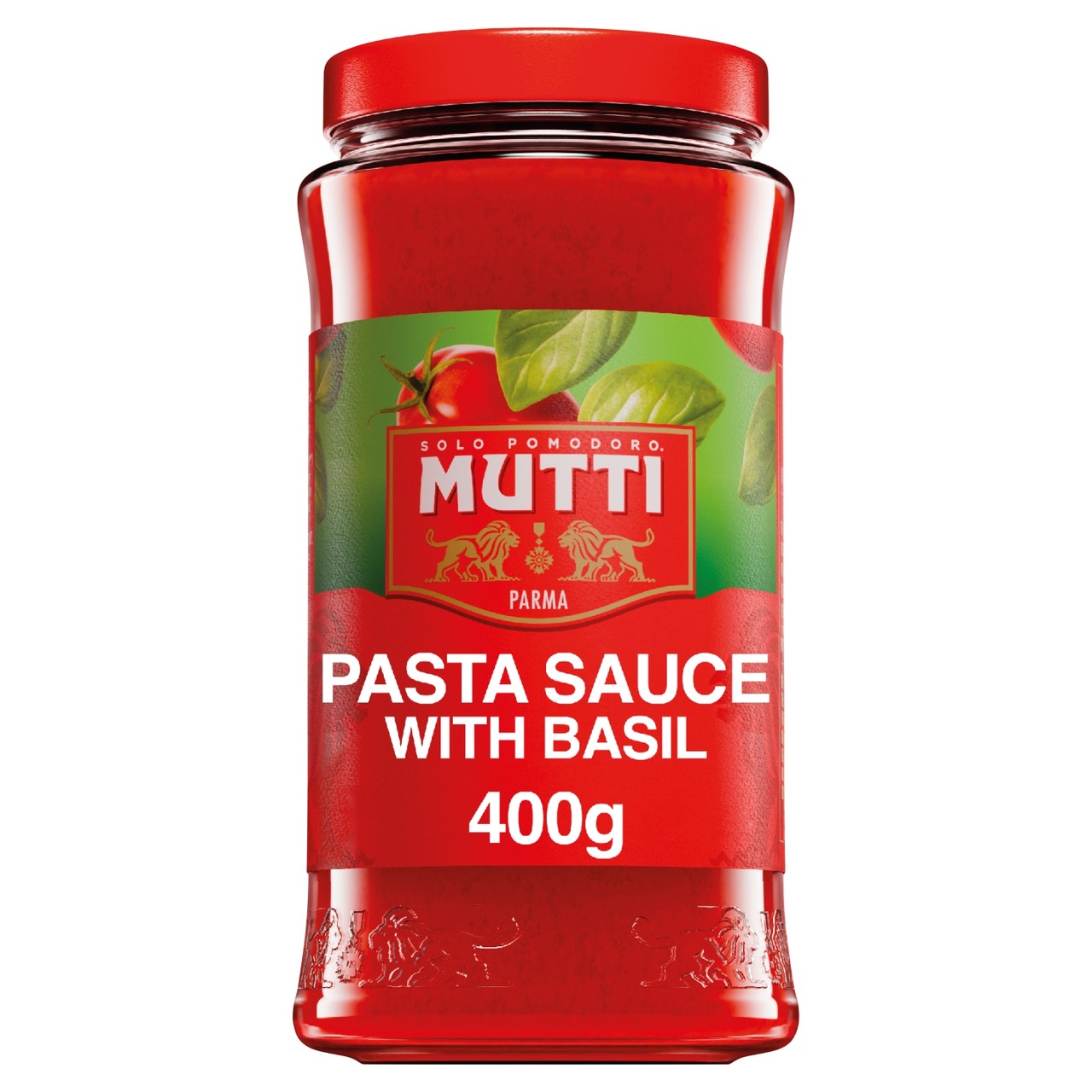 Mutti Tomato Pasta Sauce with Basil 400g
