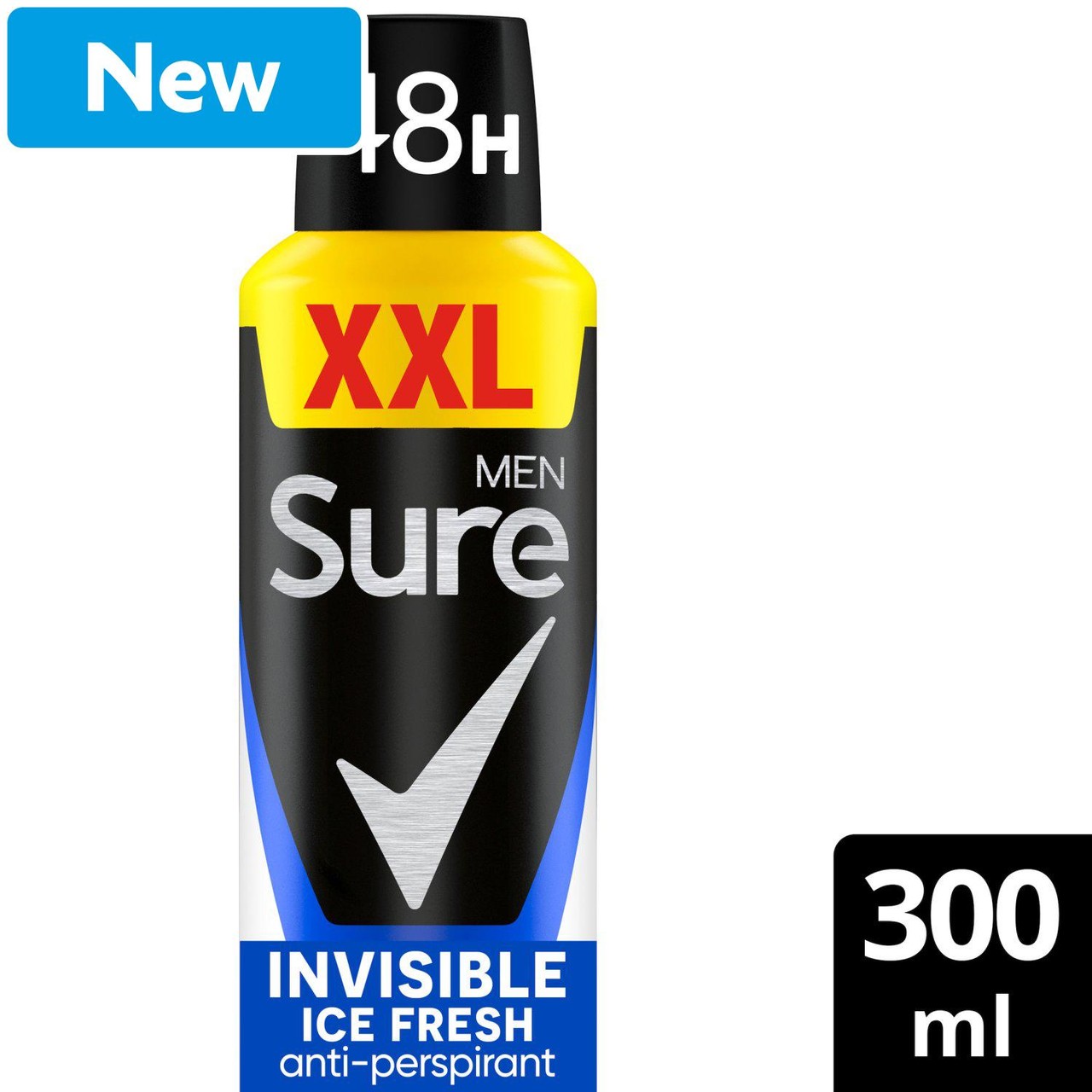 Sure Men Anti-Perspirant Aerosol Invisible Ice Fresh XXL 300ml