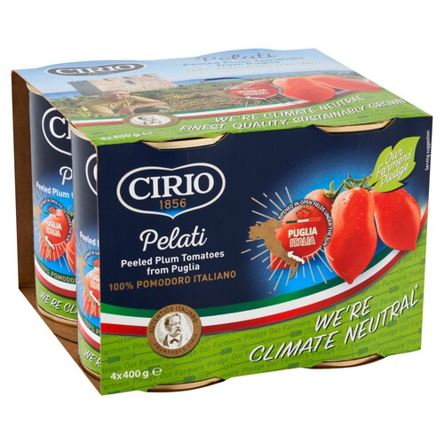 Cirio Peeled Plum Tomatoes (4x400g)