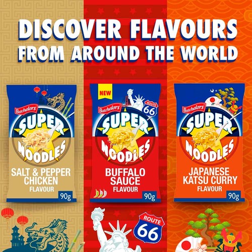 Batchelors Super Noodles Salt & Pepper Chicken Flavour 90g
