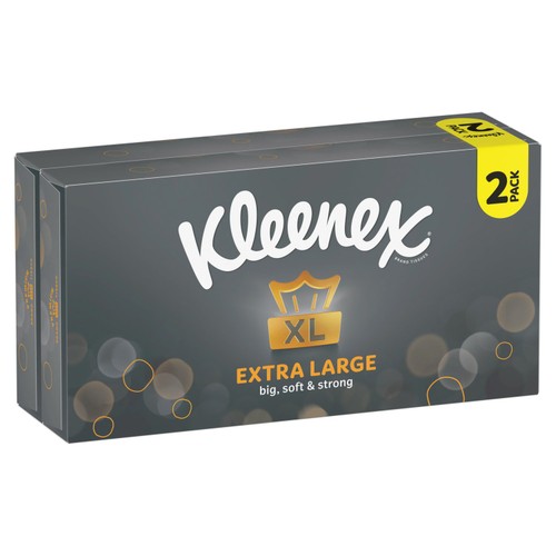 Kleenex Extra Large Tissues 2 pack