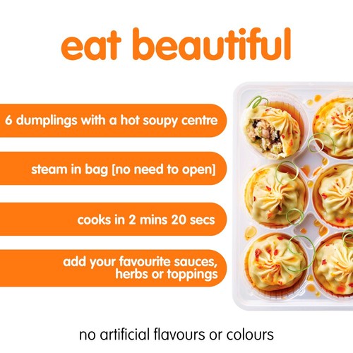 itsu 6 chicken soup dumplings 168g