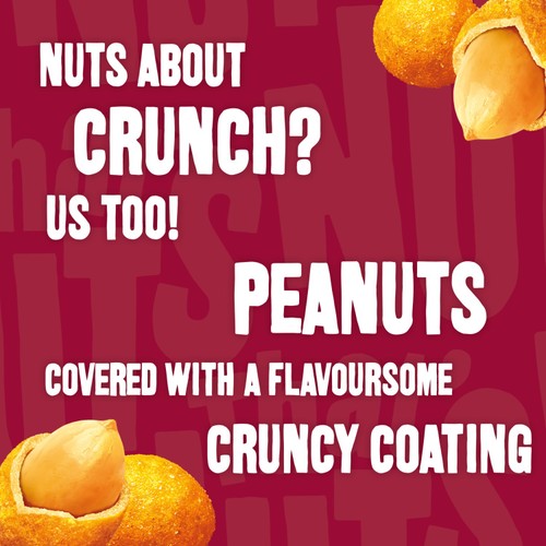 That's Nuts Walkers Smoky Bacon Sharing Coated Peanuts 160g