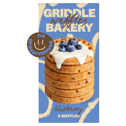 Griddle Bluberry Waffles 