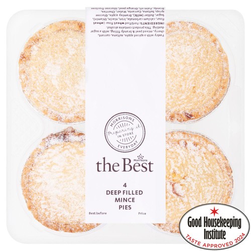 Morrisons The Best Deep Filled Mince Pies 4 Pack