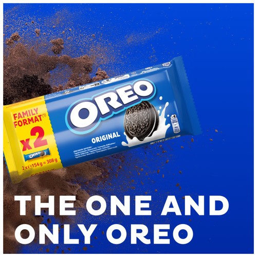 OREO Original Twin Pack Vanilla Sandwich Biscuit