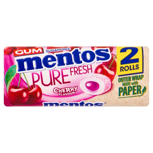 Mentos Pure Fresh Duo Pack Cherry 