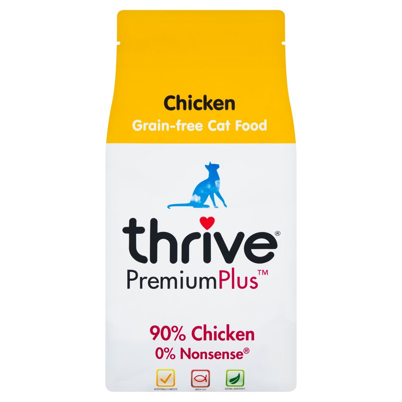 Thrive PremiumPlus Chicken Grain-Free Complete Dry Cat Food 1.5kg